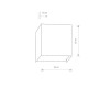 CUBE graphite 5272 Nowodvorski Lighting