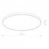 AGNES ROUND LED black L 3000K 8206 Nowodvorski Lighting